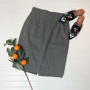 Ralph Lauren Blue Label Cashmere & Wool Pencil Skirt - EUC- 8